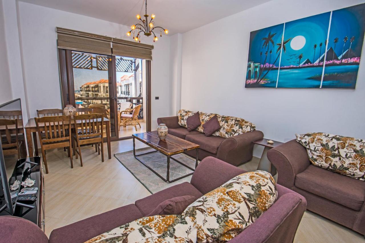 Premium Sea View 2 Bedrooms 2 Bathrooms Apartment Located Within Gravity Hotel & Aquapark Hurgada Dış mekan fotoğraf