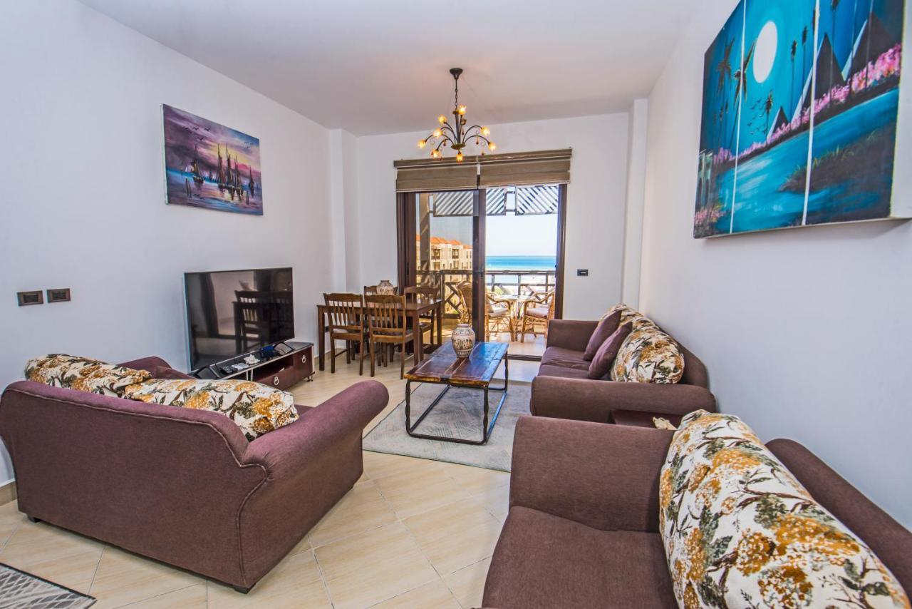 Premium Sea View 2 Bedrooms 2 Bathrooms Apartment Located Within Gravity Hotel & Aquapark Hurgada Dış mekan fotoğraf