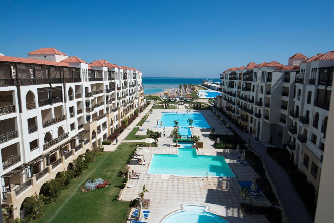 Premium Sea View 2 Bedrooms 2 Bathrooms Apartment Located Within Gravity Hotel & Aquapark Hurgada Dış mekan fotoğraf